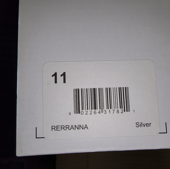 White 5in heel guess wedge sandal - Picture 5 of 6